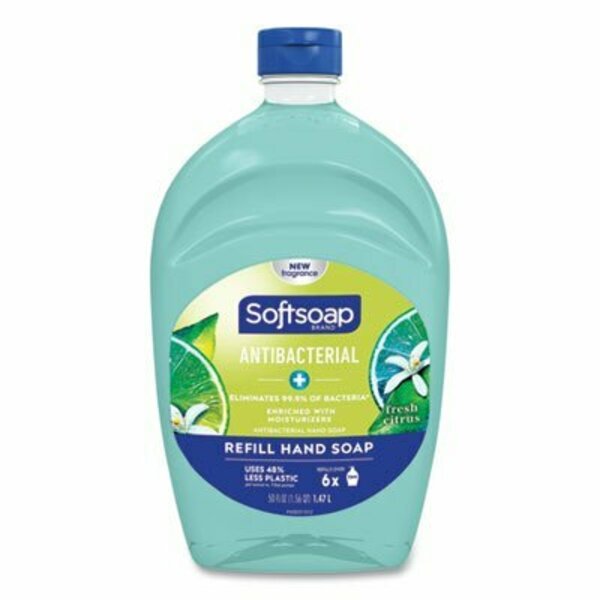 Colgate-Palmolive Softsoap, ANTIBACTERIAL LIQUID HAND SOAP REFILLS, FRESH, GREEN, 50 OZ 45991EA